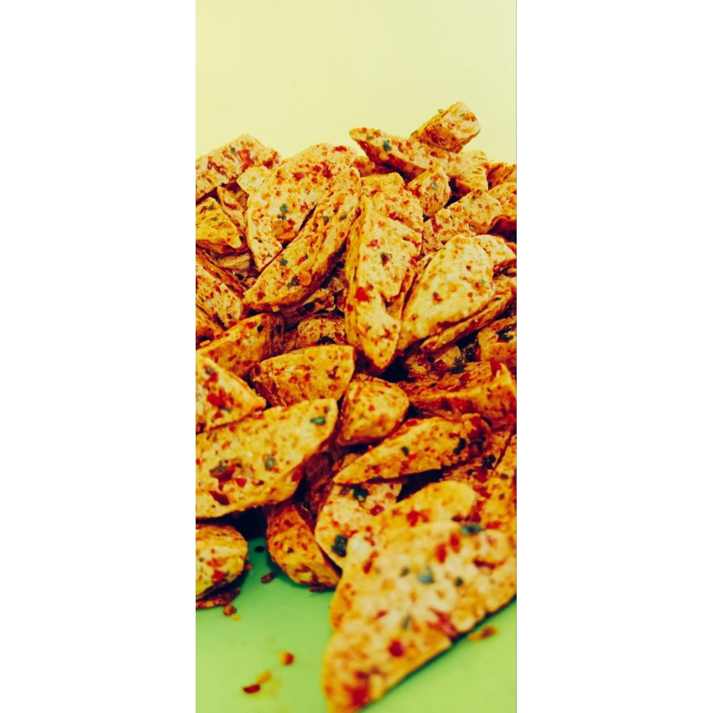 

Basreng pedas daun jeruk 250 gr