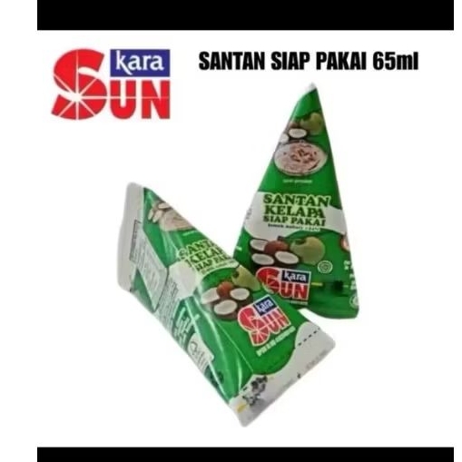 

Santan kara 65ml santan siap pakai