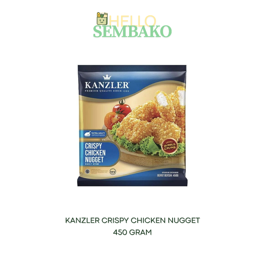 

KANZLER CRISPY CHICKEN NUGGET 450GR
