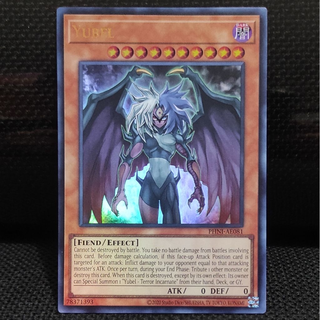 Kartu Yugioh OCG AE Yubel Ultra Rare UR ORI PHNI NM