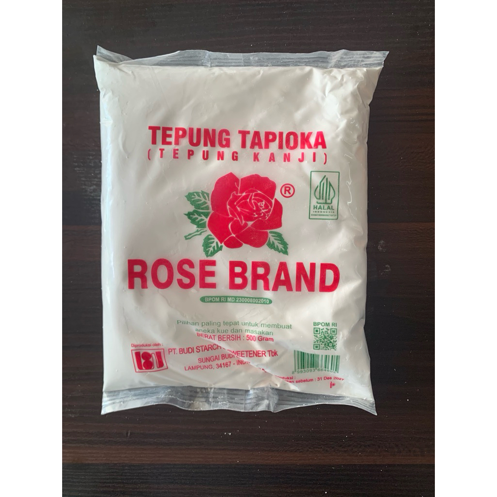 

Tepung Tapioka Rose Brand 500gr