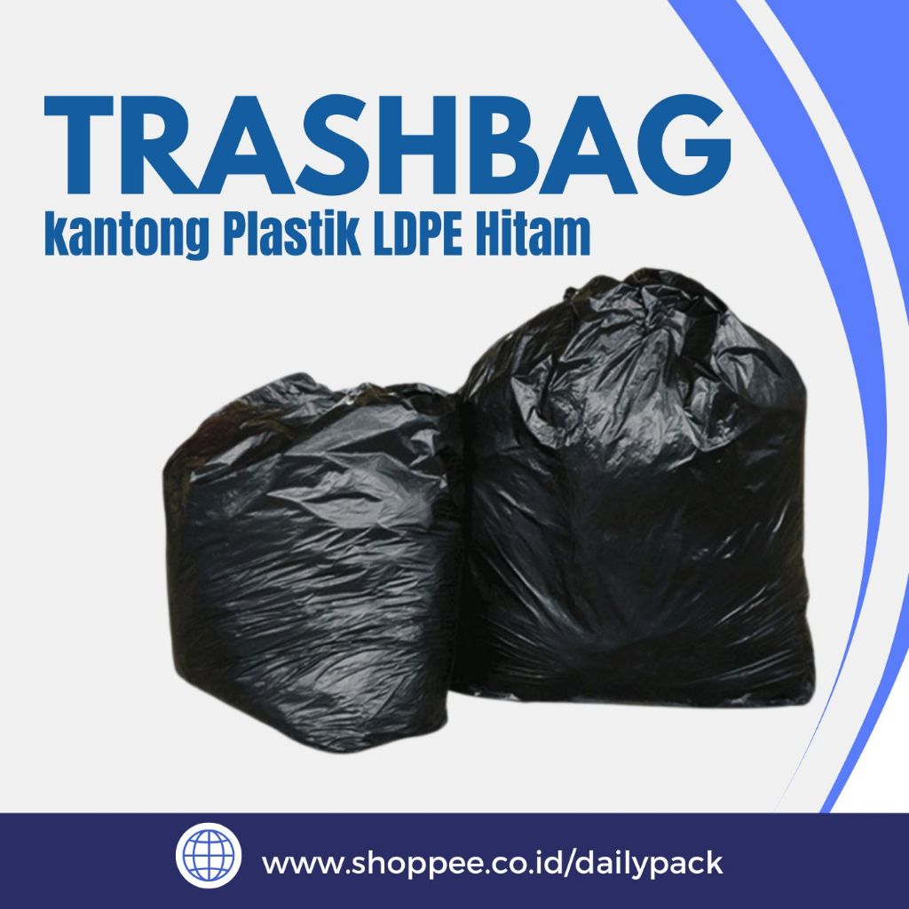 Kantong plastik sampah/ trashbag LDPE