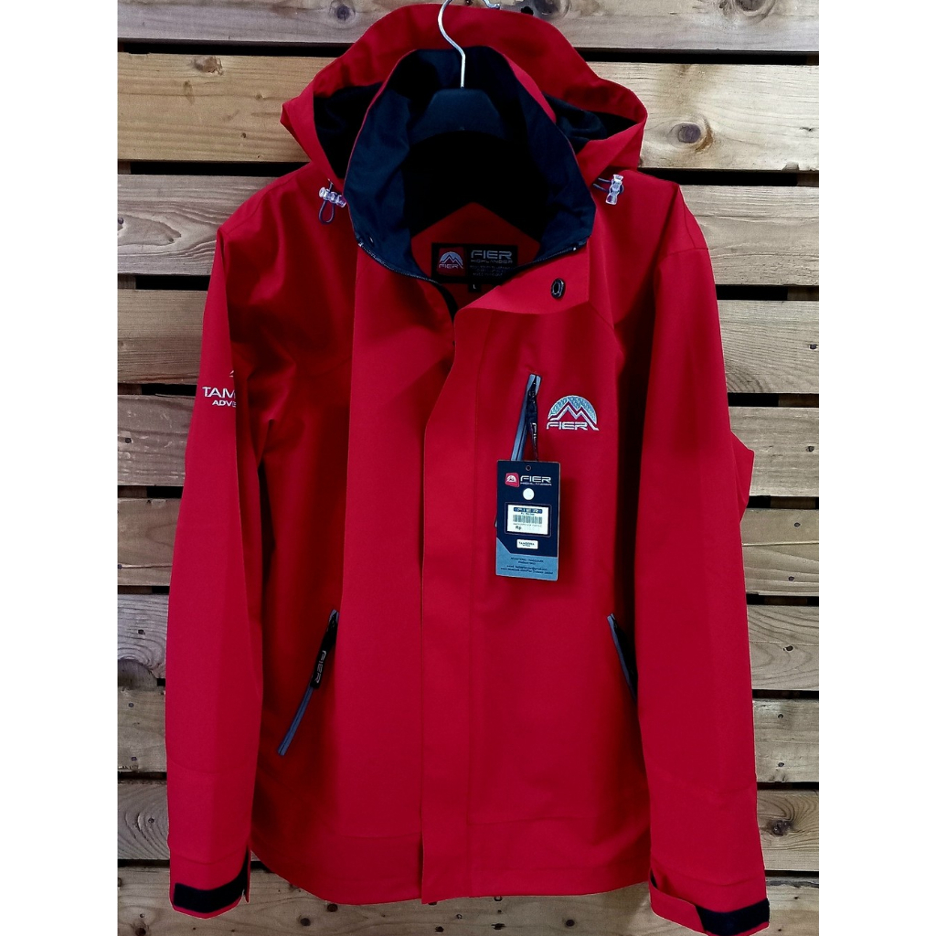 Fier Jacket  tambora merah inner Polar jaket pria