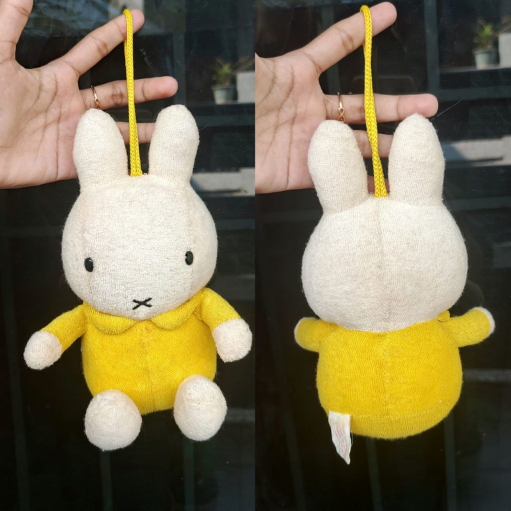 Ganci Boneka Miffy Kuning Original