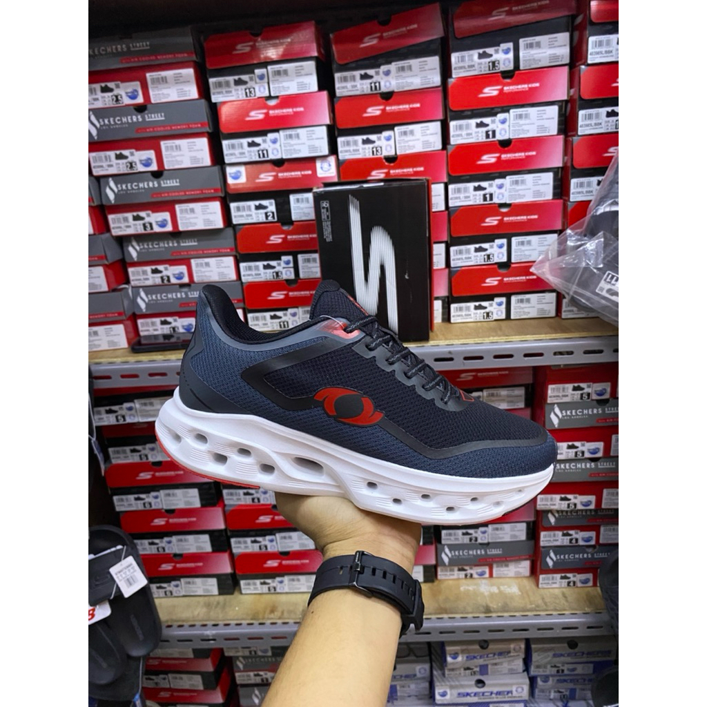 Sepatu lari pria astec original / Astec macha mens running shoes-black