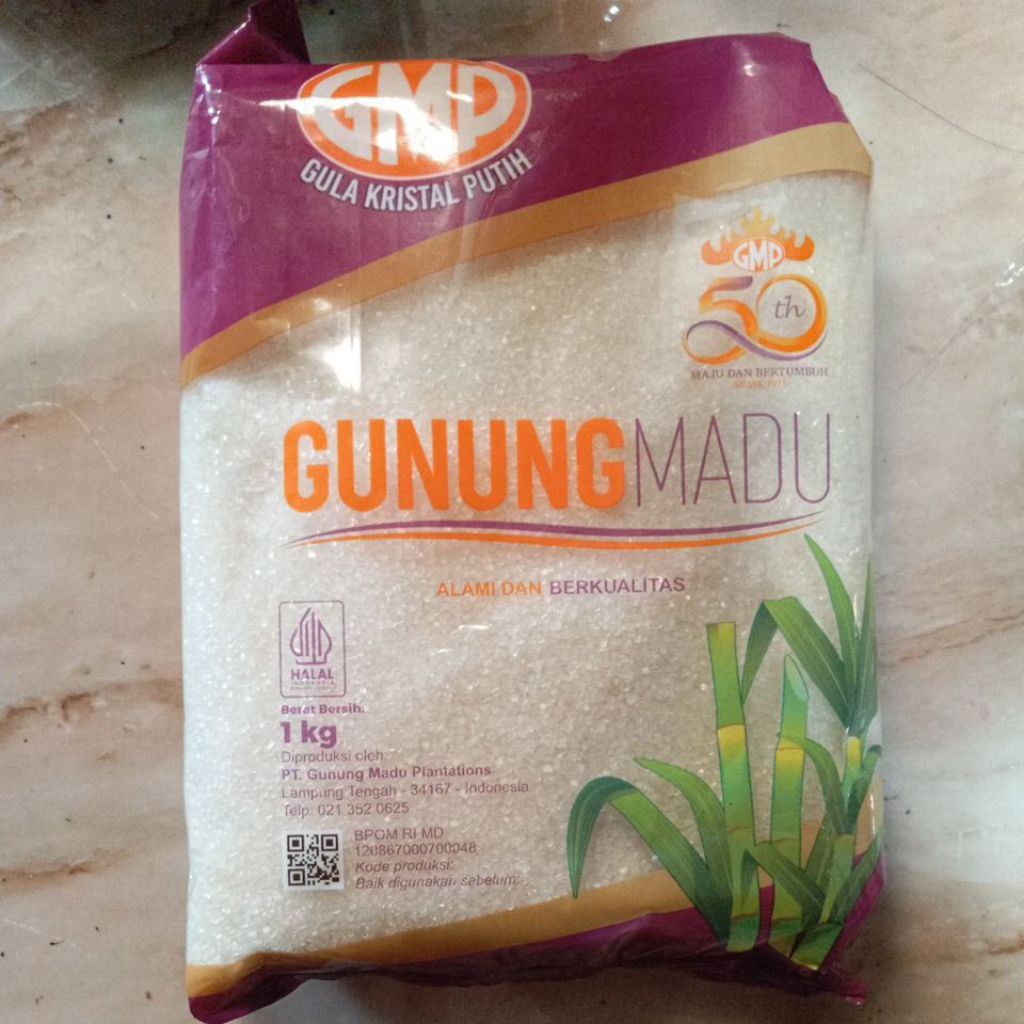 

GMP Gula Pasir (putih) 1kg – Gula Kristal Putih – Kualitas Bagus