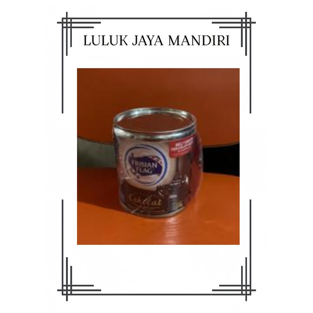 

Frisian Flag SKM Cokelat 370g + BONUS Teh Celup | Susu Kental Manis Coklat Kaleng, Termurah