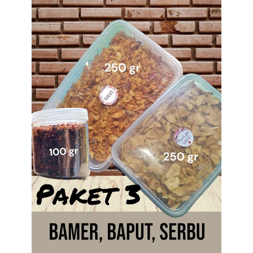 

BAMER PAKET 3 By PAWON INNA
