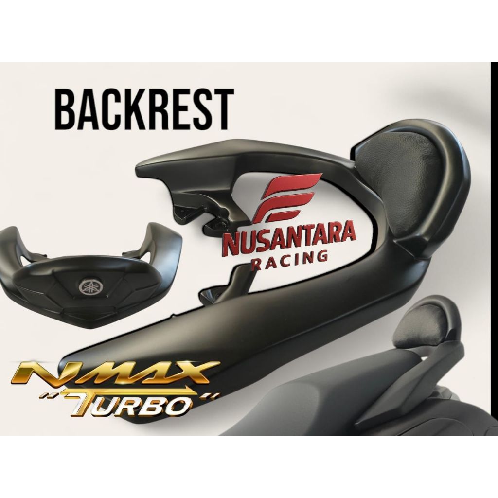 BACKREST NMAX TURBO SANDARAN JOK BELAKANG NMAX TURBO SANDARAN PLUS BEHEL NMAX TURBO