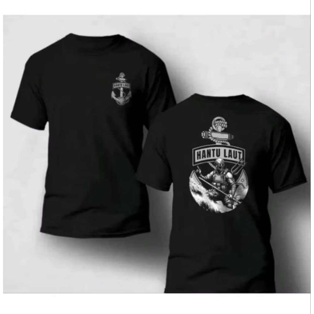 KAOS DISTRO HANTU LAUT JANGKAR-TSHIRT KEREN LAGI TREND-BAHAN KATUN