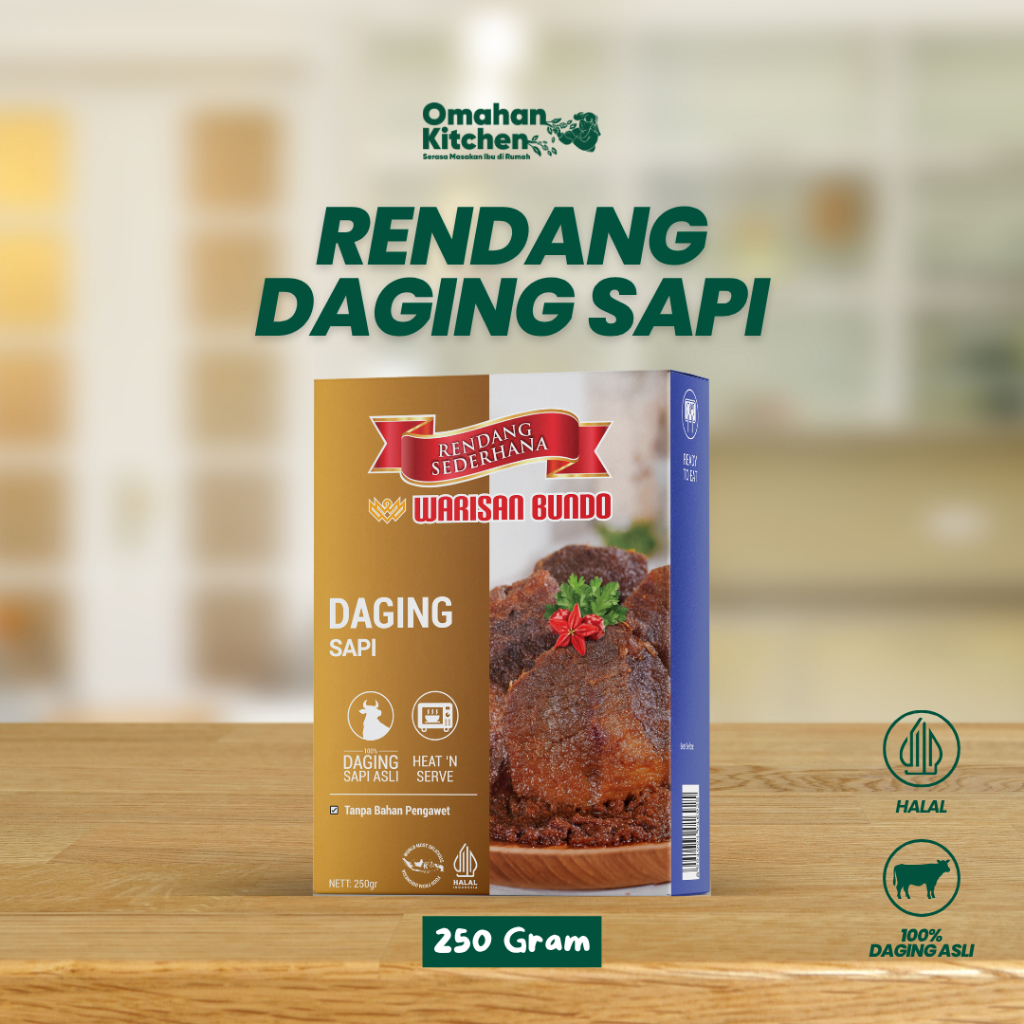 

Rendang Daging Sapi Sederhana x Omahan Kitchen