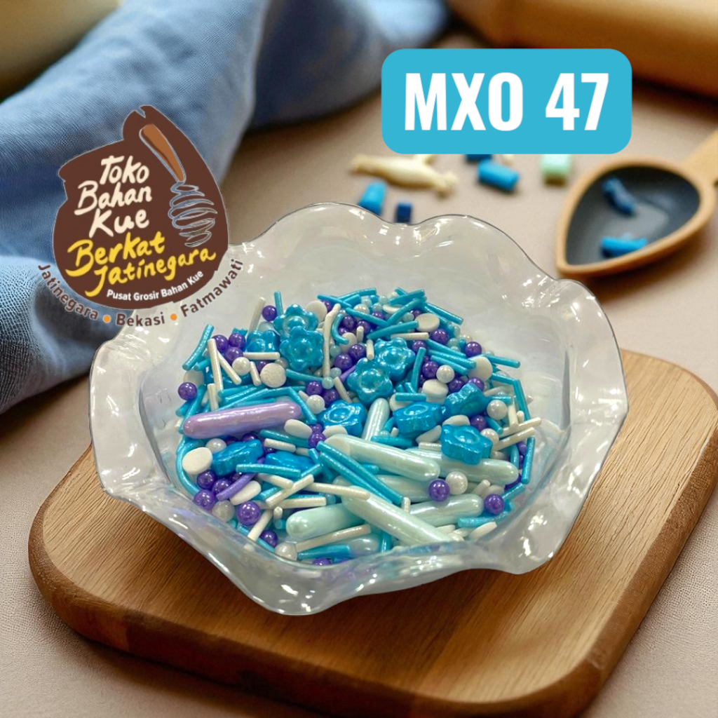 

SPRINGKLE MUTIAR MIX LONG KEMASAN 50 GR/ HIASAN KUE