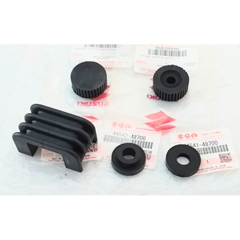 KARET TANGKI KARET GANJAL TANGKI FULLSET SUZUKI TS 125 SUZUKI TS125 ORIGINAL SGP