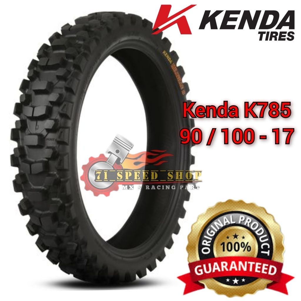 Ban Trail KENDA 90/100-17 Ban Luar  Kenda Ban Cross