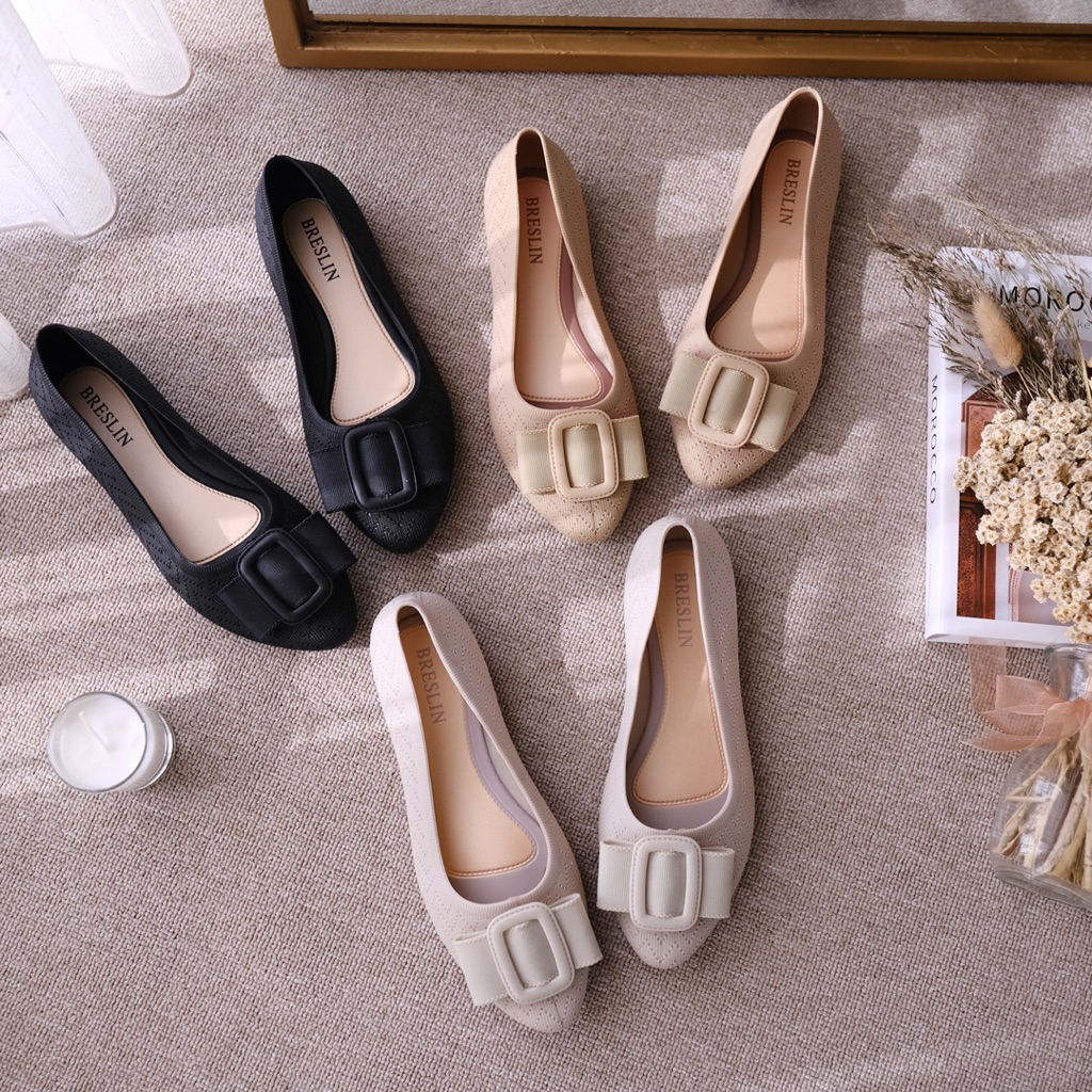 Verra Flatshoes Balance / Flatshoes Wanita Terbaru / Flatshoes Jelly Premium