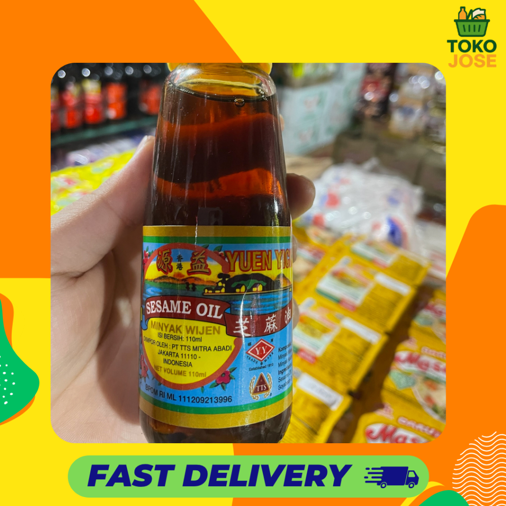 

Yuen YG Sesame Oil Minyak Wijen 110ml (1 Botol)