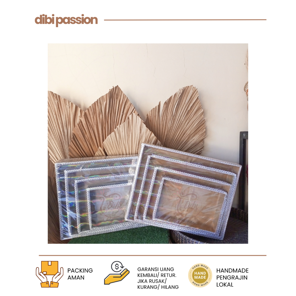 

KOTAK SESERAHAN NAMPAN KOTAK HANTARAN NAMPAN 1 SET ISI 4