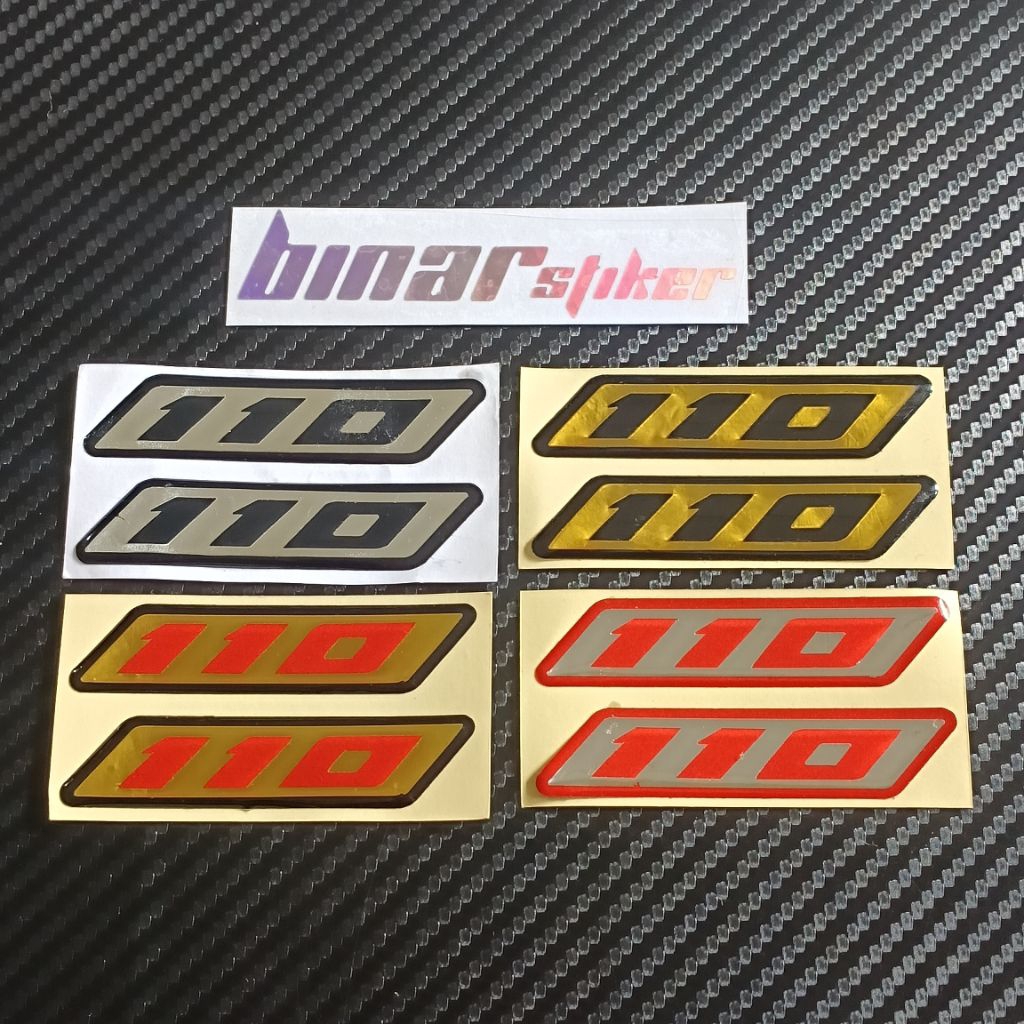 EMBLEM TIMBULB VARIO 110CC SEPASANG