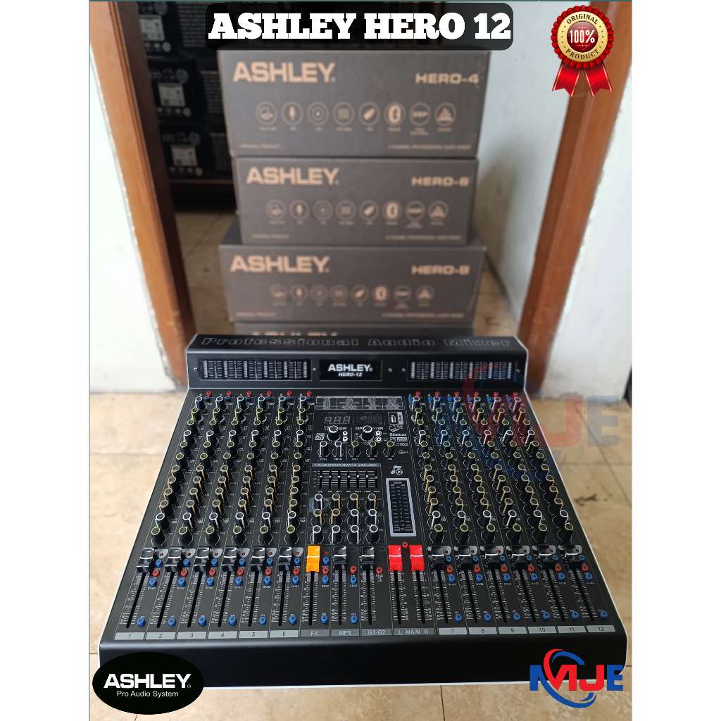 Mixer Ashley Hero 12 Compress mixer ashely 12 chanel