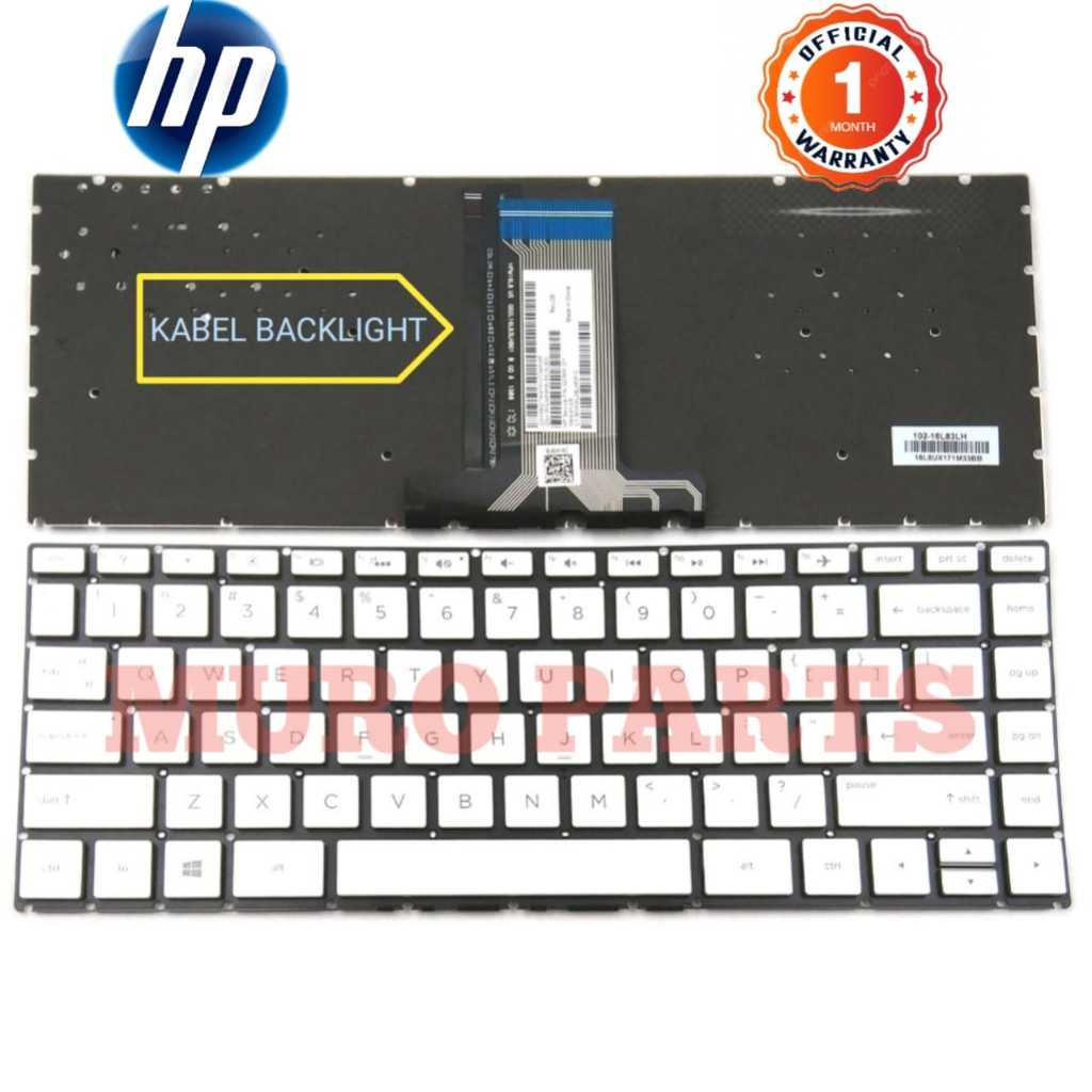 KEYBOARD LAPTOP HP 14s-cf2034tx 14s-cf2075tu 14s-cf2076tu 14s-cf2500tx 14s-cf2018tu 14s-cf2024tu 14s