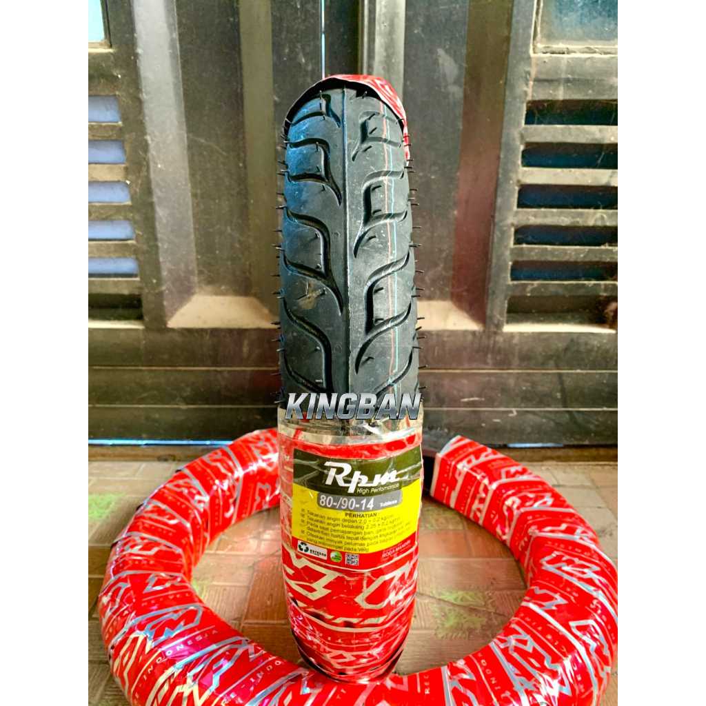 BAN RPM MATIC TUBLES 80/90-14 RING 14 ban rpm 80/90-14 ban r14 ban montor ring 14 ban motor ring 14 
