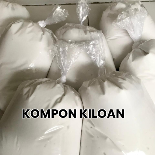 kompon kiloan- kompon putih 1 kg poles kendaraan-penghilang baret kendaraan