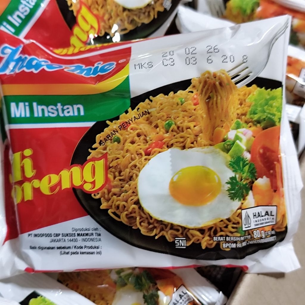 

Indomie goreng 80gr@1bks