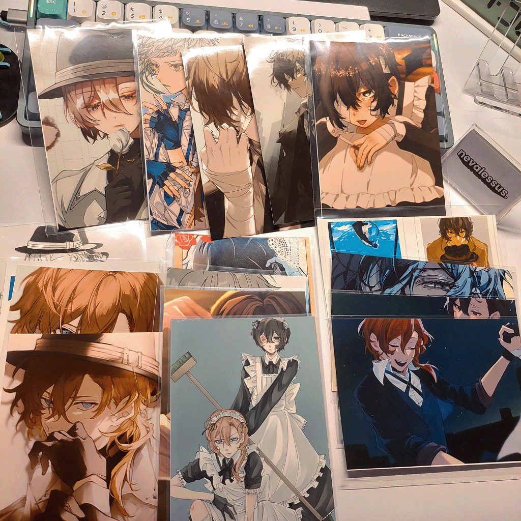 

[NEPPURI] BSD Bungo Stray Dogs Net Print Japan - Dazai, Chuuya, Atsushi, DoA