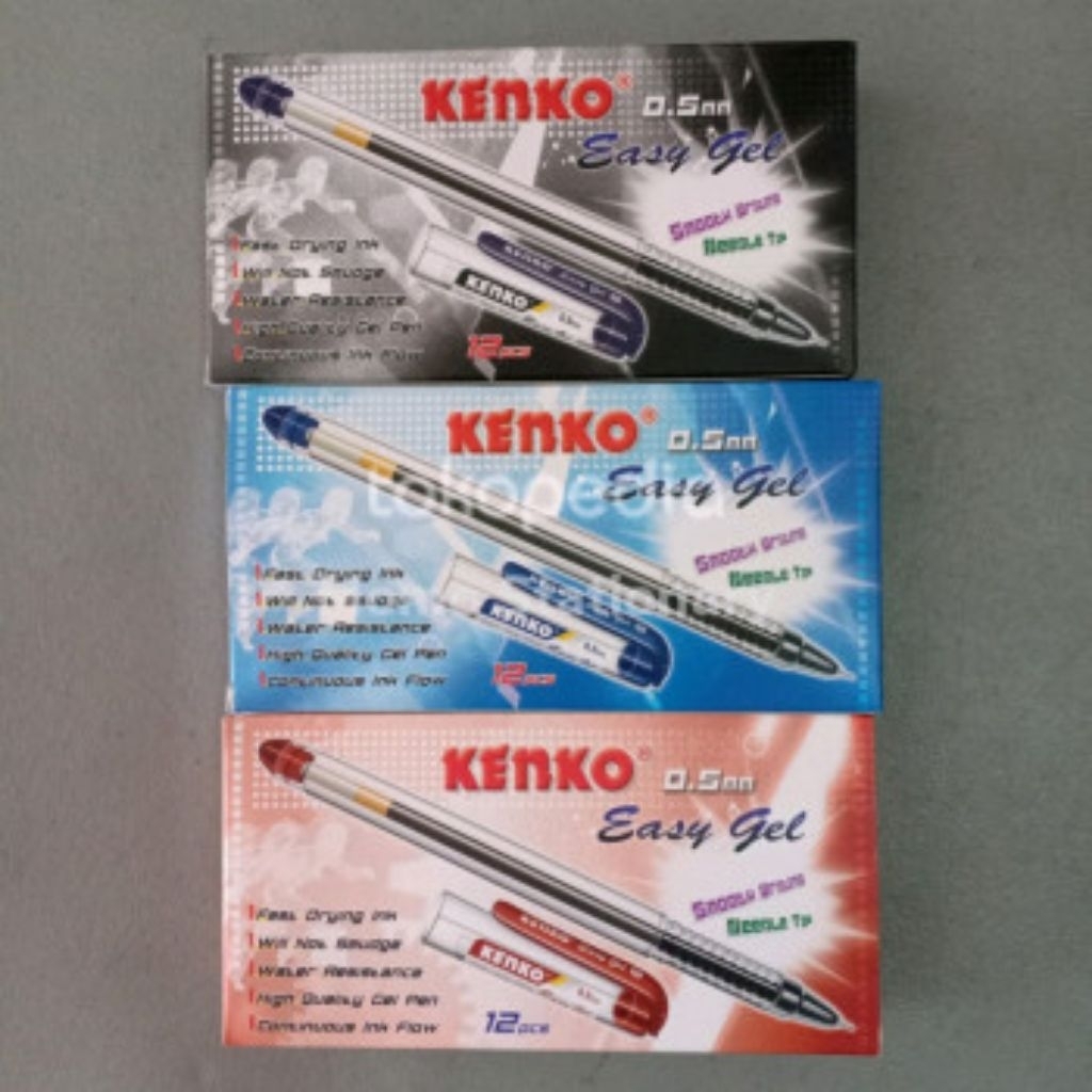 

pulpen KENKO (perkotak) isi 12pulpen
