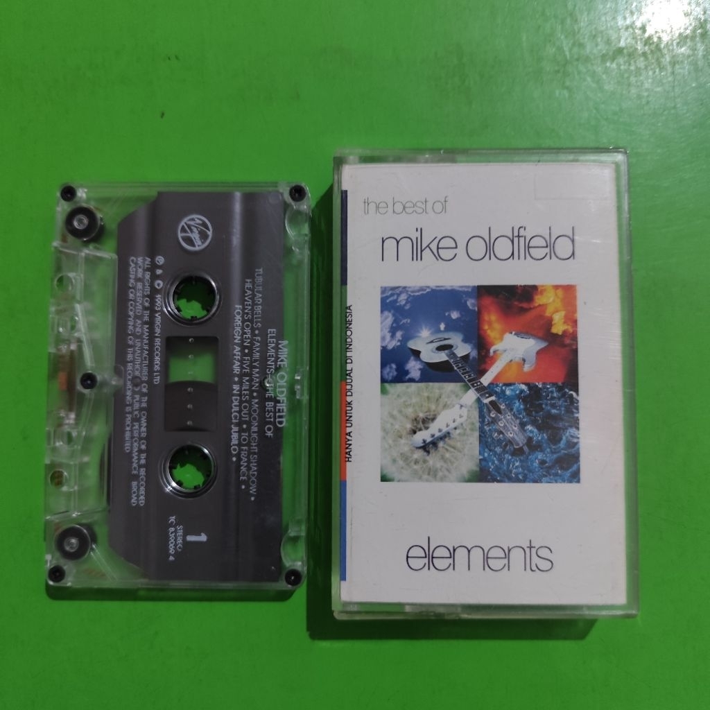 Kaset MIKE OLDFIELD The Best Of Elements