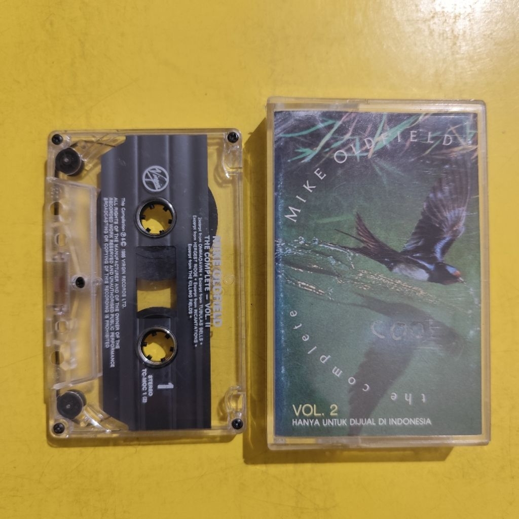 Kaset MIKE OLDFIELD The Complete Vol 2