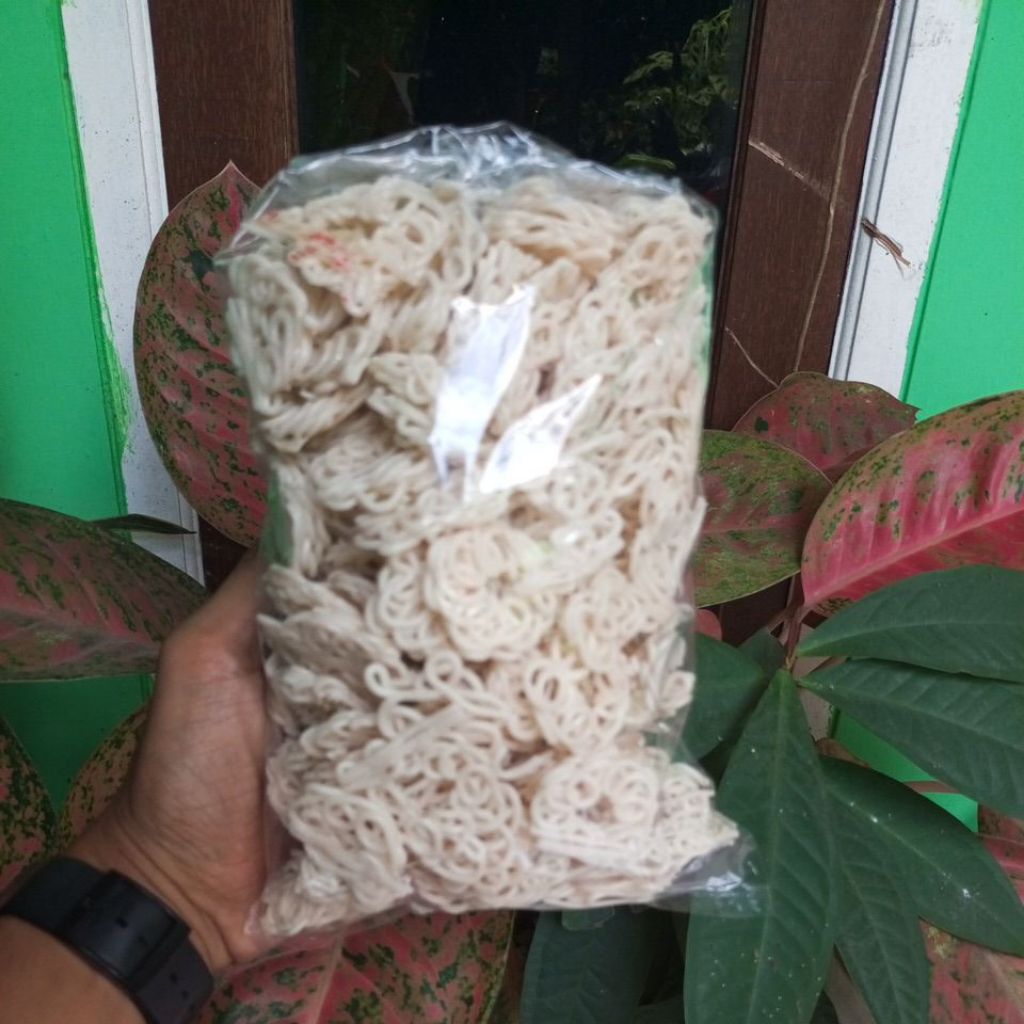 

Kerupuk Ravael putih 500gr
