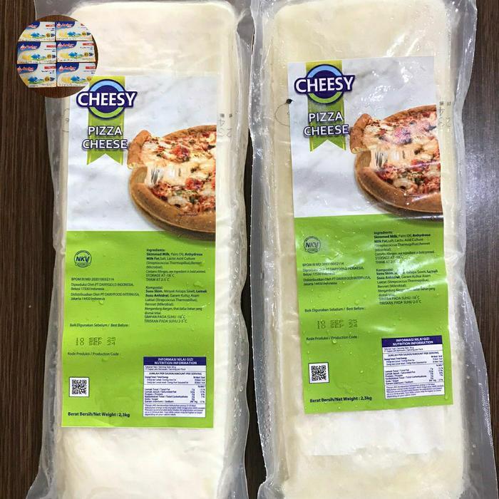 

Keju Mozzarella 2,3kg – Cheesy & Creamy, Cocok untuk Topping Makanan