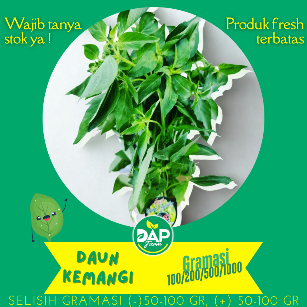 

Daun Kemangi / DAP / Sayur Jakarta