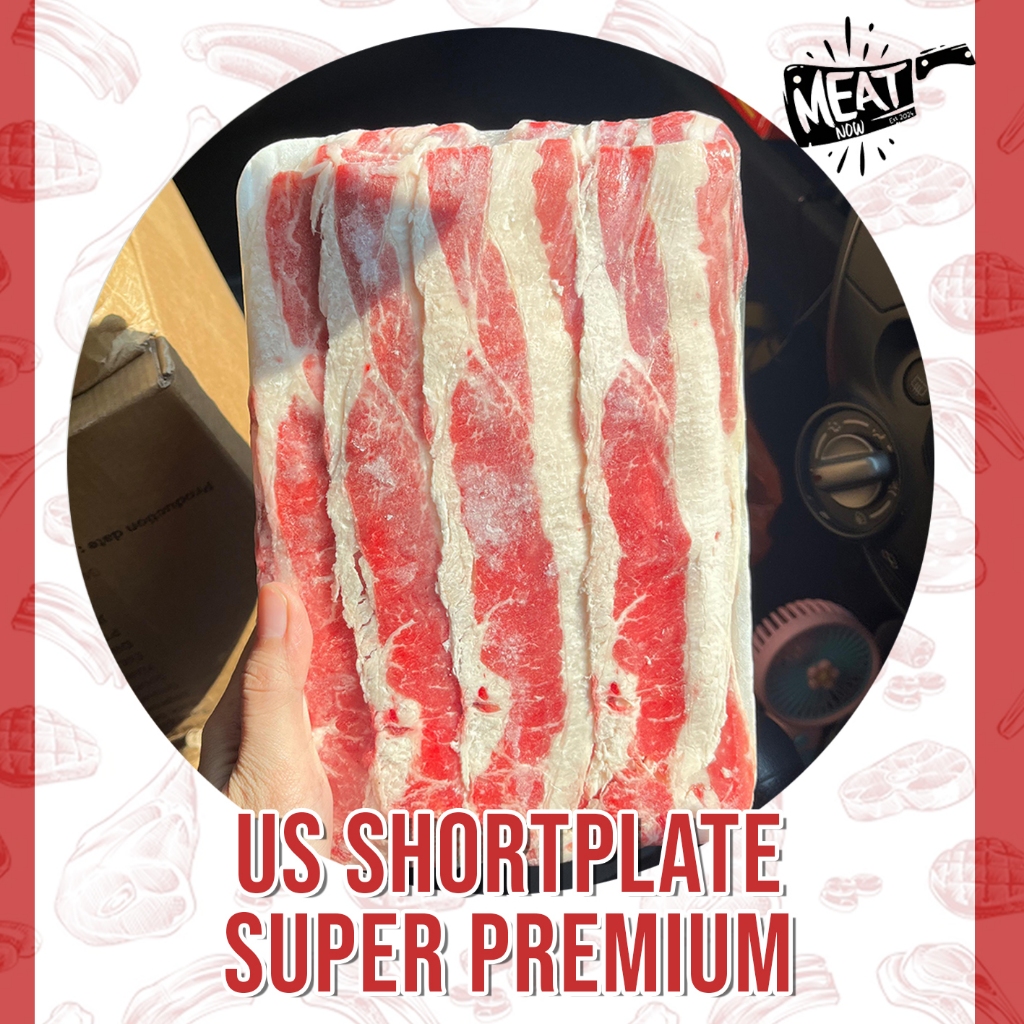 

USA BEEF SHORTPLATE SUPER PREMIUM 500GR/ SHORTPLATE ORI/BEEF SLICE