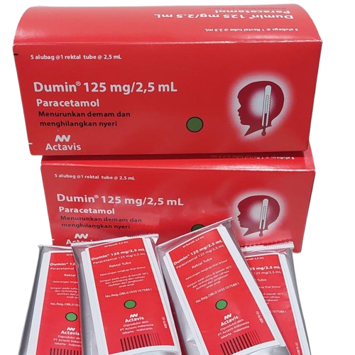 Dumin Rectal tube 125mg (PCS)