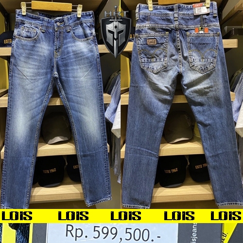 Celana Jeans Pria Lois Original Slimfit Celana Panjang Pria Lois Jeans