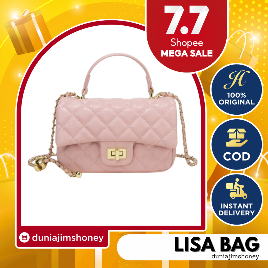 Jims Honey Lisa Bag Slingbag Classy and Pretty Wanita JH