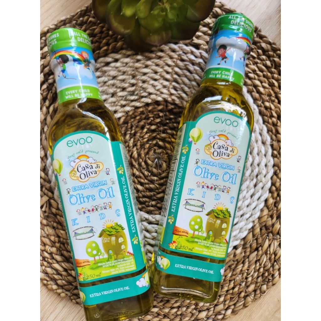 

Minyak Zaitun Anak EVOO (Extra Virgin Olive Oil) Casa Dioliva For Kids 250ml