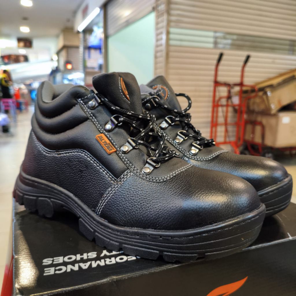 Sepatu safety Altera Amazon hitam / Shoes safety Altera / Sepatu Altera Amazon termurah