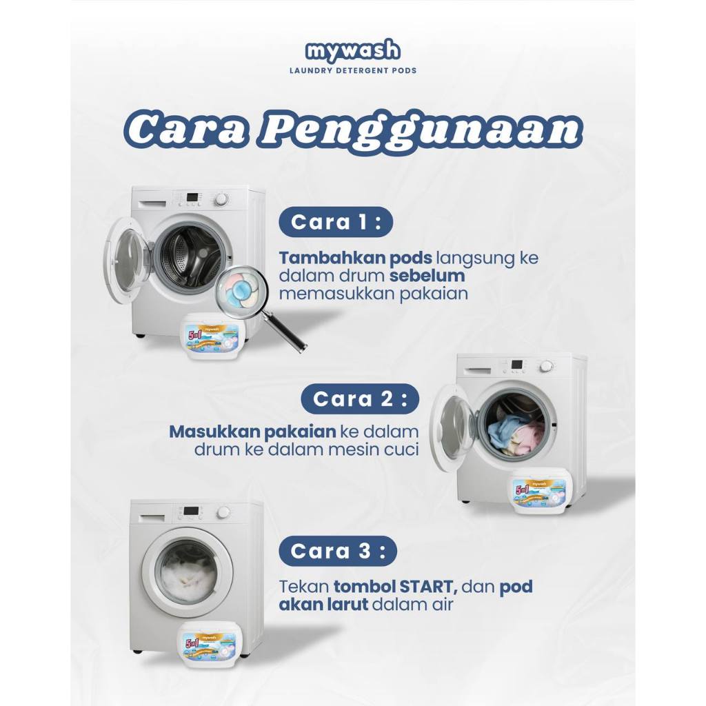 , Laundry Pods, Deterjen Baju, Sabun Cuci Baju, Sabun Cair, Deterjen Cair, Deterjen Murah, Sabun