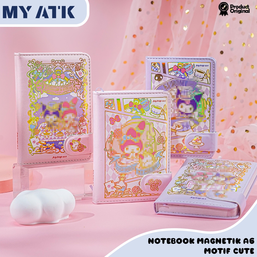 

Notebook Magnetic A6 Cute/ Buku Catatan Jurnal Diary