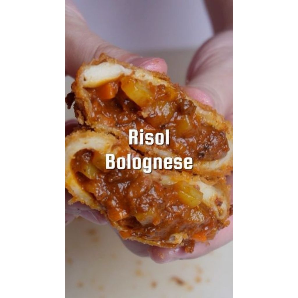 

Risol Bolognese 1 paket isi 5 (frozen food)