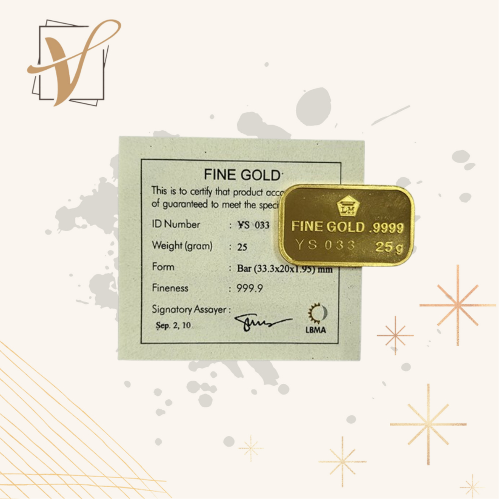 Star Gold Logam Mulia Antam Retro Tidur ( LM ) 25GR