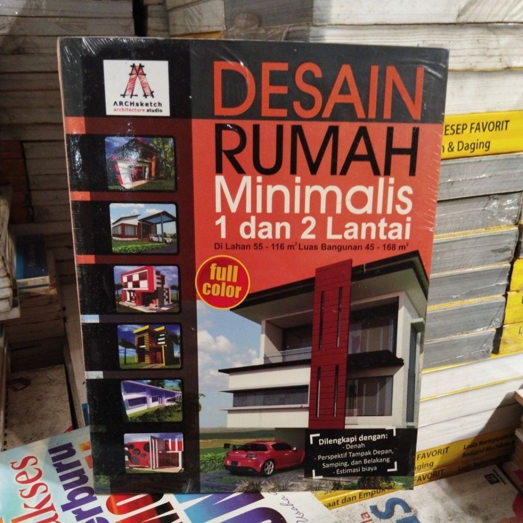 Buku desain rumah minimalis 1 dan 2 lantai