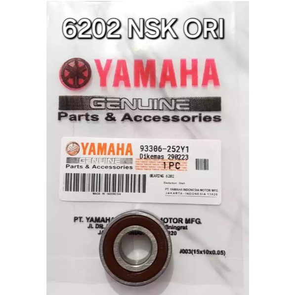 BEARING 6202 NSK ORIGINAL 93306-252Y1