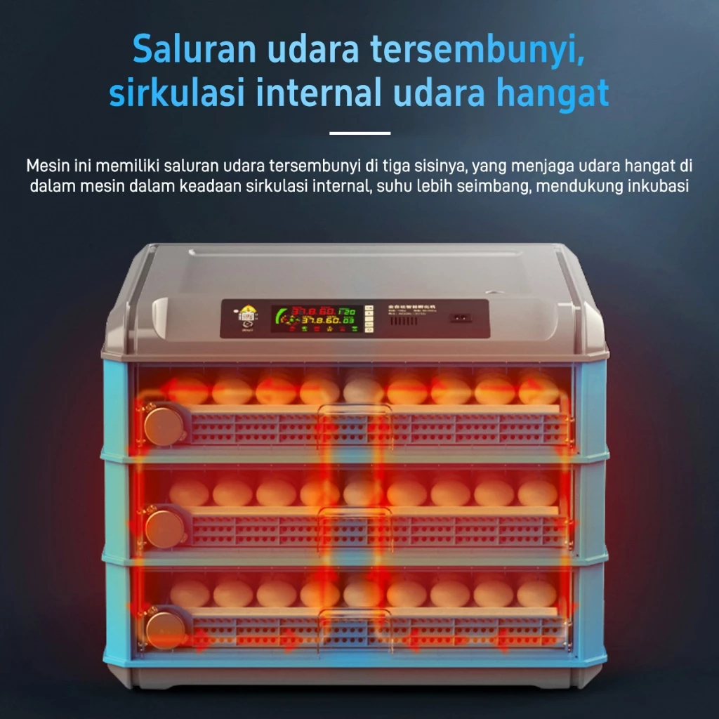 PPD 300 inkubator, rumah tangga kecil inkubator telur cerdas otomatis sepenuhnya, inkubator ayam,
