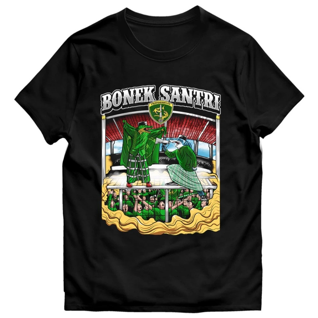 Kaos Distro Lengan Pendek Motif Bola Persebaya Surabaya 1927