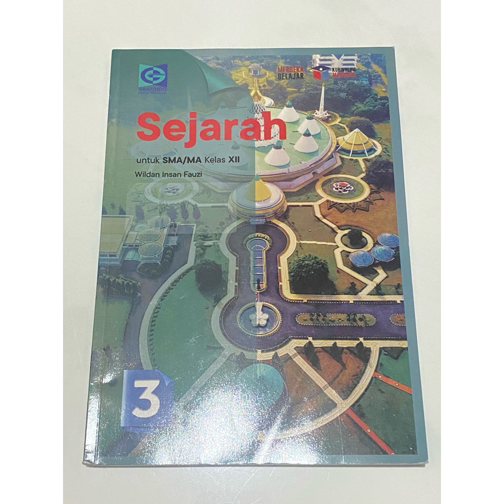 preloved – Buku IPS SEJARAH Kelas 12 SMA Grafindo Kurikulum Merdeka Original