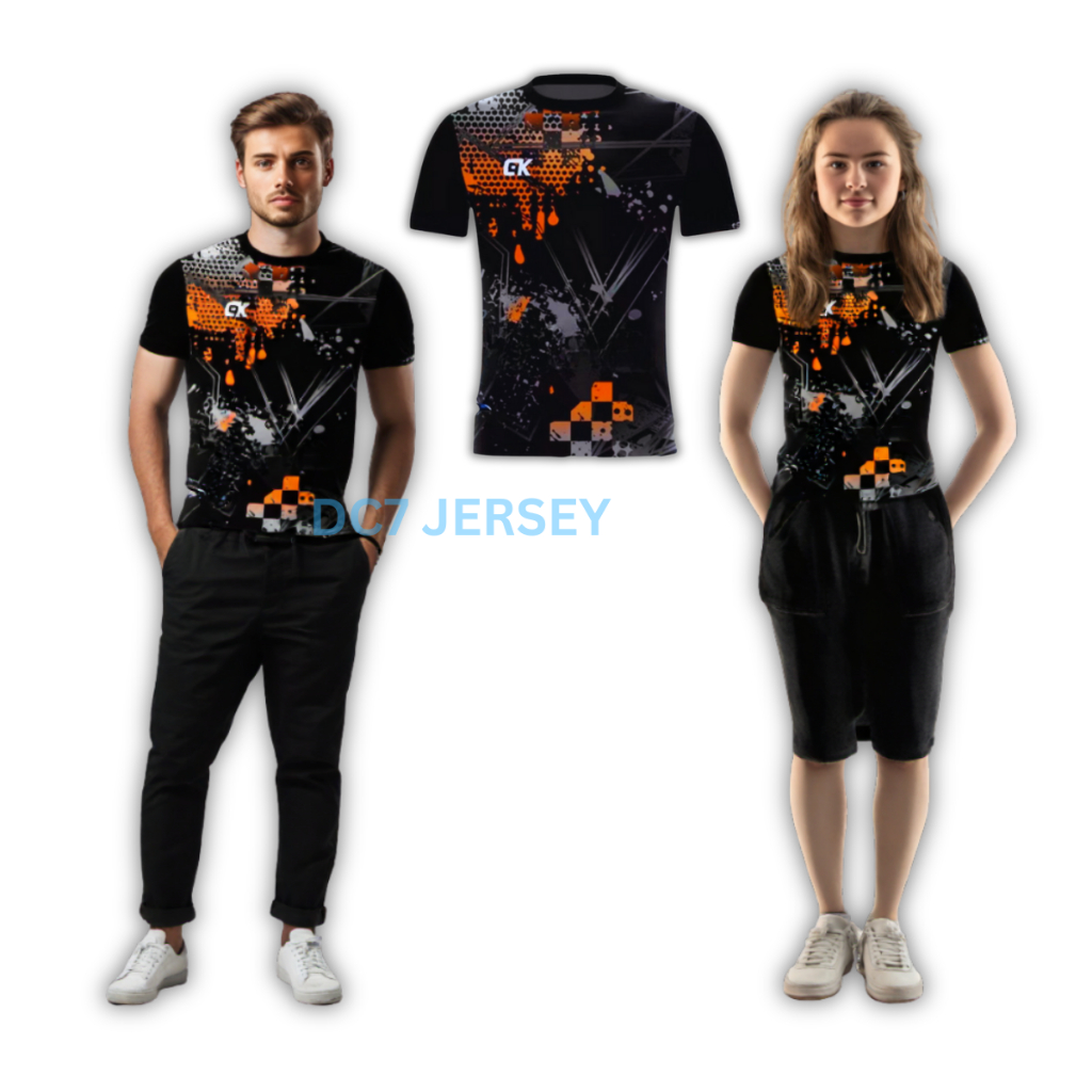 Baju Badminton Jersey Badminton Baju Jersey Bulutangkis Full Printing BADMINTON VOLY JERSEY PRINTING